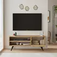 TV-bänk Hanah Home Cd1-A Furu Spånskiva 110x44x40 cm - TV-bänkar - 8683342403566 - 4