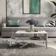 Soffbord Hanah Home Loire Vit Spånskiva 100x40x50 cm - Soffbord - 8683342169516 - 1