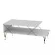 Soffbord Hanah Home Loire Vit Spånskiva 100x40x50 cm - Soffbord - 8683342169516 - 5