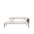 Soffbord Hanah Home Loire Vit Spånskiva 100x40x50 cm - Soffbord - 8683342169516 - 4