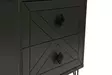 Sängbord Hanah Home Luna Antracit Spånskiva 50x55x40 cm - Nattduksbord - 8683342427616 - 9