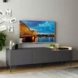 TV-bänk Hanah Home Mia Antracit Spånskiva 160x48x37 cm - TV-bänkar - 8683743316106 - 2