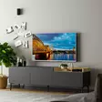 TV-bänk Hanah Home Mia Antracit Spånskiva 160x48x37 cm - TV-bänkar - 8683743316106 - 3