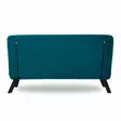 2-sits bäddsoffa Atelier del Sofa Sando Petrolgrön Polyester 175x133x41 cm - Bäddsoffor - 8683342388856 - 6
