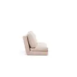 2-sits bäddsoffa Atelier del Sofa Taida Cream Polyester 185x120x36 cm - Bäddsoffor - 8683342263306 - 3