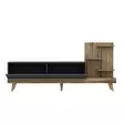 TV-bänk Hanah Home Dizayn Antracit Valnöt Spånskiva 180x82x37 cm - TV-bänkar - 8682870375826 - 6
