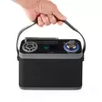 DAB+ Radio | Bordsdesign | DAB+ / FM | 2.40 " | Färgskärm | Batteridriven / Strömadapter | Digital | 24 W | Bluetooth® | Hörlursuttag | Väckarklocka | Sov timer | IP20 | Handtag | Svart - Radioapparater - 5412810411436 - 50