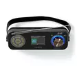DAB+ Radio | Bordsdesign | DAB+ / FM | 2.40 " | Färgskärm | Batteridriven / Strömadapter | Digital | 24 W | Bluetooth® | Hörlursuttag | Väckarklocka | Sov timer | IP20 | Handtag | Svart - Radioapparater - 5412810411436 - 30