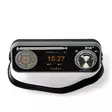 DAB+ Radio | Bordsdesign | DAB+ / FM | 2.40 " | Färgskärm | Batteridriven / Strömadapter | Digital | 24 W | Bluetooth® | Hörlursuttag | Väckarklocka | Sov timer | IP20 | Handtag | Svart - Radioapparater - 5412810411436 - 31