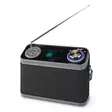 DAB+ Radio | Bordsdesign | DAB+ / FM | 2.40 " | Färgskärm | Batteridriven / Strömadapter | Digital | 24 W | Bluetooth® | Hörlursuttag | Väckarklocka | Sov timer | IP20 | Handtag | Svart - Radioapparater - 5412810411436 - 1