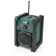 DAB+ Radio | Radio på Arbetsplatsen | DAB+ / FM | 2.20 " | Svart Vit Skärm | Batteridriven / Strömadapter | Digital | 15 W | Bluetooth® | Alarmklockfunktion | Sov timer | IP65 | Handtag | Grön / Svart - Radioapparater - 5412810406326 - 43