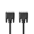 DVI-kabel | DVI-D 24+1-Pin Hane | DVI-D 24+1-Pin Hane | 1080p | Nickelplaterad | 10.0 m | Rak | PVC | Svart | Plastpåse - Dator och nätverk - 5412810263646 - 1