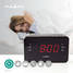 Digital klockradio | LED | 1x 3.5 mm Audio Input | Tidsprojektion | AM / FM | Snooze-funktion | Sov timer | Antal alarm: 2 | Svart - Klockor - 5412810274086 - 15