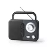 FM-radio | Portabel design | FM | Batteridriven / Strömadapter | Analog | 2.4 W | Svart Vit Skärm | Hörlursuttag | IP20 | Handtag | Grå / Svart - Radioapparater - 5412810272556 - 40