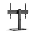 Fast TV Stand | 37 - 70 " | Maximal skärmvikt som stöds: 40 kg | Justerbar förinställda höjder | Härdat glas / Stål | Svart - TV-stativ - 5412810450336 - 15