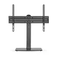 Fast TV Stand | 37 - 70 " | Maximal skärmvikt som stöds: 40 kg | Justerbar förinställda höjder | Härdat glas / Stål | Svart - TV-stativ - 5412810450336 - 10