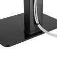 Fast TV Stand | 37 - 70 " | Maximal skärmvikt som stöds: 40 kg | Justerbar förinställda höjder | Härdat glas / Stål | Svart - TV-stativ - 5412810450336 - 45