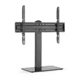 Fast TV Stand | 37 - 70 " | Maximal skärmvikt som stöds: 40 kg | Justerbar förinställda höjder | Härdat glas / Stål | Svart - TV-stativ - 5412810450336 - 42