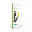 Crimp pliers | CAT5 / CAT5e / CAT6 / CAT6a / CAT7 / RJ12 / RJ45 | Skärande / Stripp / Tång | Gummi / Stål | Gul / Svart - Kabelverktyg - 5412810336616 - 66