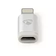 Lightning Adapter | Apple Lightning, 8-stifts | USB Micro-B Hona | Guldplaterad | Rund | Aluminium | Kartong med täckt fönster - Blixtkablar - 5412810262656 - 21