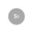 Lithium knappcellsbatteri CR1632 | 3 V DC | Förladdad | 5-Pack - Knapparbatterier - 5412810267026 - 45