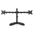 Skärm Fäste | 2 Skärmar | 15 - 32 " | 75x75 / 100x100 | Fullständigt justerbar - Nedis produkter - 5412810442836 - 10