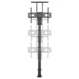 Motoriserad TV-hiss | 37 - 80 " | Maximal skärmvikt som stöds: 60 kg | Inbyggd skåpdesign | lyft räckvidd: 79 - 184 cm | Fjärrstyrd | ABS / Stål | Svart - TV-stativ - 5412810450466 - 11