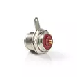 PL259 Kontakt | Rak | Hona | Nickelplaterad | 75 Ohm | Chassi | Kabel input diameter: 5.0 mm | Metall | Silver | 25 st. | Plastpåse - Antennkontakter och adaptrar - 5412810300006 - 1
