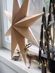 Paperit=C3=A4hti 8 sakaraa 30 cm natural - Juldekorationer och textilier - 6410416211466 - 2