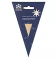 Paperit=C3=A4hti 8 sakaraa 30 cm natural - Juldekorationer och textilier - 6410416211466 - 5
