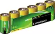 Paristo Airam HD Plus R20 6 kpl - Alkaliska batterier - 6435200000316 - 1