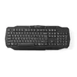 Trådat Gaming Tagentbord | USB 2.0 | Membrantangenter | LED | US International | US Layout | USB ström | Strömkabel längd: 1.50 m | Spel - Spelprodukter - 5412810270576 - 30