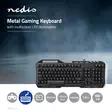 Trådat Gaming Tagentbord | USB 2.0 | Membrantangenter | LED | US International | US Layout | USB ström | Strömkabel längd: 1.50 m | Spel - Spelprodukter - 5412810270606 - 5