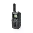 Walkie-talkie Set | 2 handenheter | Upp till 8 km | Frekvens kanaler: 8 | PTT / VOX | Upp till 2,5 timmar | Hörlursuttag | Svart - Walkie-talkies och megafoner - 5412810309726 - 40