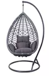 Riipputuoli Aruba harmaa - Trädgårdsgungor och hängstolar - 6438168106786 - 1