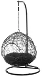 Hänggunga för husdjur svart 66 cm - Trädgårdsgungor och hängstolar - 6410416016436 - 1
