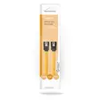 SATA kabel | 6 Gbps | SATA 7-Pin Hona | SATA 7-Pin Hona | Nickelplaterad | 1.00 m | Platt | PVC | Gul | Låda - Dator och nätverk - 5412810422296 - 66