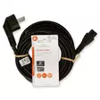 Strömkabel | Strömkontakt Hane | IEC-320-C5 | Vinklat | Rak | Nickelplaterad | 5.00 m | Rund | PVC | Svart | Label - Strömkablar och kontakter - 5412810425136 - 66