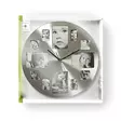 Väggklocka | Diameter: 400 mm | Metall | Silver - Väggklockor - 5412810270026 - 66