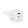 Väggladdare | 20 W | PD3.0 20W | Snabbladdnings funktion | 1.67 A / 2.22 A / 3.0 A | Antal utgångar: 1 | USB-C | Automatiskt val av Spänning | Vit - Nätladdare - 5412810397686 - 41