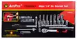 Verktygssats 1/4" 48-delar - Hylsnyckelsatser - 795609450126 - 3