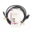 USB-kabel | USB 2.0 | USB-A Hane | USB Micro-B Hane | 11 W | 480 Mbps | Nickelplaterad | 2.00 m | Rund | PVC | Svart | Label - Dator och nätverk - 5412810421626 - 66