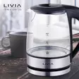 Vedenkeitin lasia 1.2 l wkg12 livia pakkauskuva 3 - Kaffebryggare och vattenkokare - 6438151017976 - 6