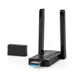 Nätverks dongle | Wi-Fi | AC1200 | 2.4/5 GHz (Dual Band) | USB3.0 | Wi-Fi hastighet total: 1200 Mbps | Windows 10 / Windows 11 / Windows 8 - Dator och nätverk - 5412810438266 - 1