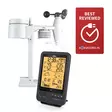 Professionell väderstation med trådlös sensor svart - Termometrar och väderstationer - 8712412571116 - 10