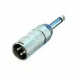 XLR Adapter XLR 3p hane - 6,35 mm, hane Silver - Ljudadaptrar - 7613187006616 - 15
