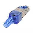 RJ45-kontakt | Hane | Toolless CAT7 | Rak | Guldplaterad | 2 st. | Metall | Metall | Låda - Dator och nätverk - 5412810475346 - 41