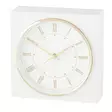4Living Väckarklocka Lady 16,5 cm - Vit/Guld - Väckarklockor - 6410416497006 - 1