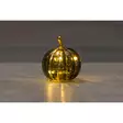 Glaspumpa med LED-belysning 9 cm assorterad Finnlumor - Dekorativ pumpa i glas med timer (inkl. batterier) - LED-ljus och lyktor - 6410416580326 - 5