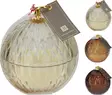 Julgranskula Doftljus i glas 12cm – lyxigt dekorationsljus som present och stämningsskapare - Ljus och lyktor - 8721037518666 - 1